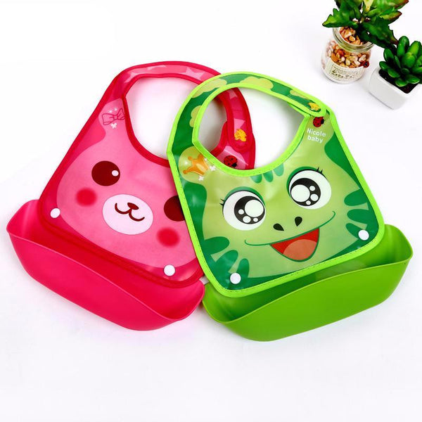 Vibrant  Animals Baby Bibs