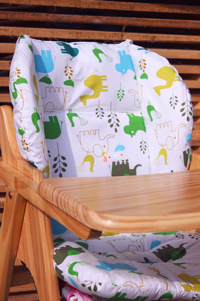 Comfortable Cartoon Print Stroller Seat