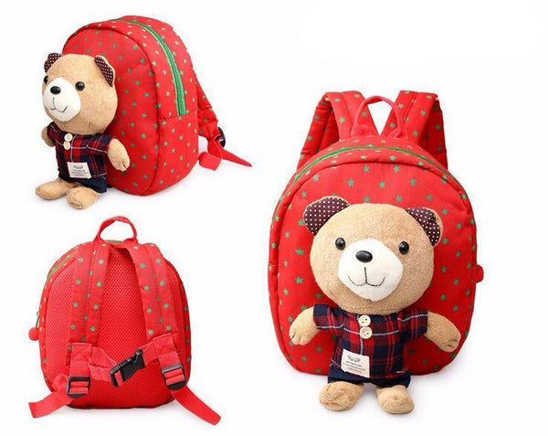 Anti-Lost Strap Bear Backpack