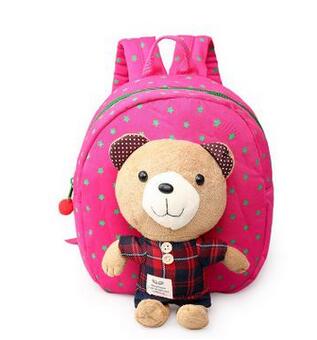 Anti-Lost Strap Bear Backpack