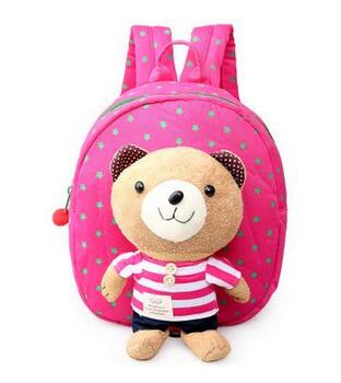 Anti-Lost Strap Bear Backpack