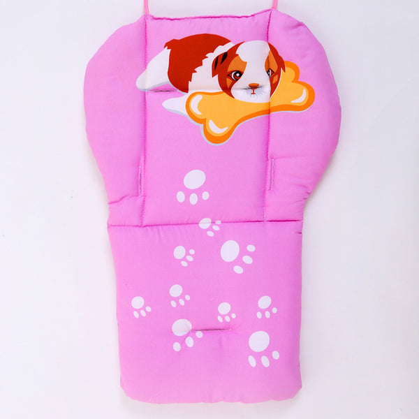 Comfortable Cartoon Print Stroller Seat
