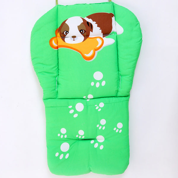 Comfortable Cartoon Print Stroller Seat